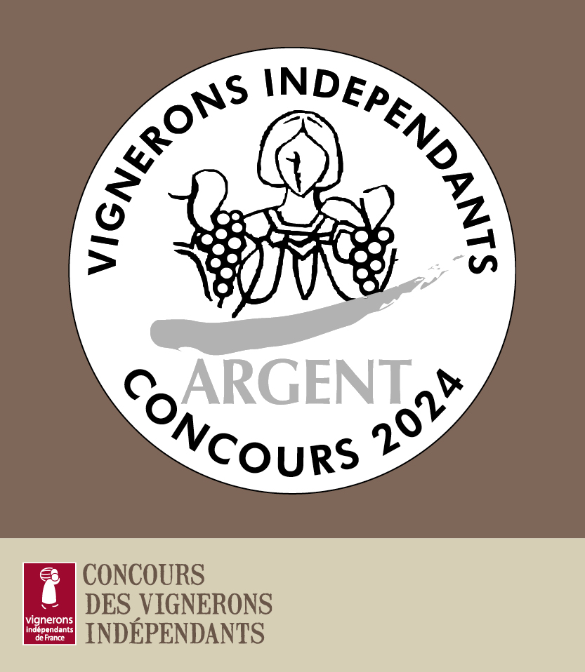 Médaille d'argent concours vignerons indépendants 2024